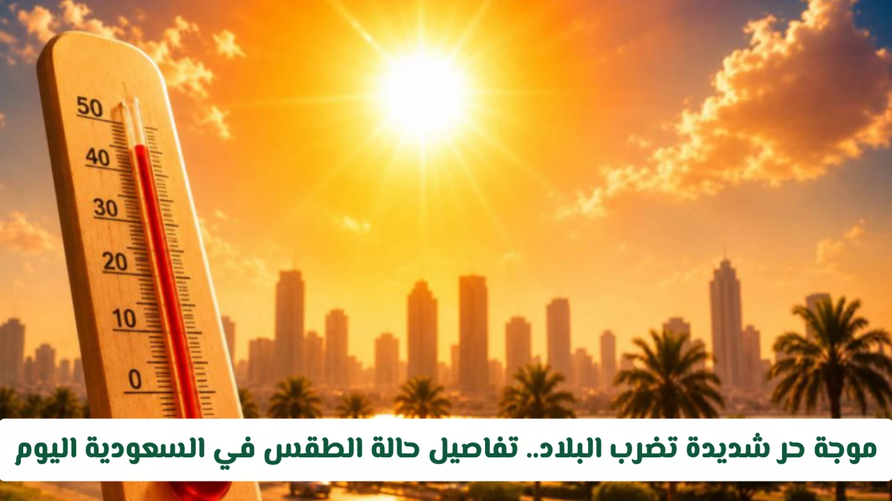 السعودية تتعرض لموجة حر شديدة: آخر تفاصيل الطقس اليوم الأحد
